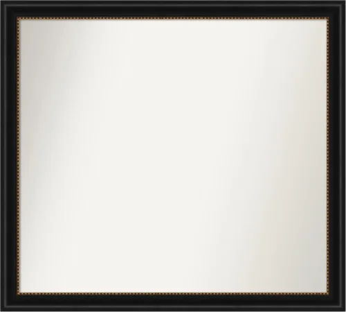 Vista 400 de Amanti Art Espejo personalizado, gran espejo de baño estrecho, espejo de pared o espejo de tocador de baño sobre el fregadero (24 x 24 pulgadas)