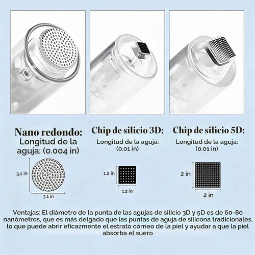 Vista 2 de 5 piezas de cartuchos nano redondos para bayoneta, repuestos desechables para microagujas N2 M5 M7