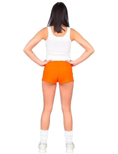 Vista 2 de Hooters - Pantalones cortos y calcetines para disfraz de Halloween para niña