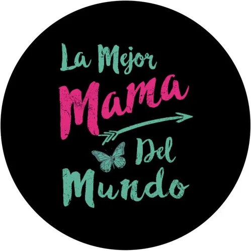 Vista 3 de La Mejor Mama Del Mundo - Soporte y agarre para teléfonos y tabletas, Negro