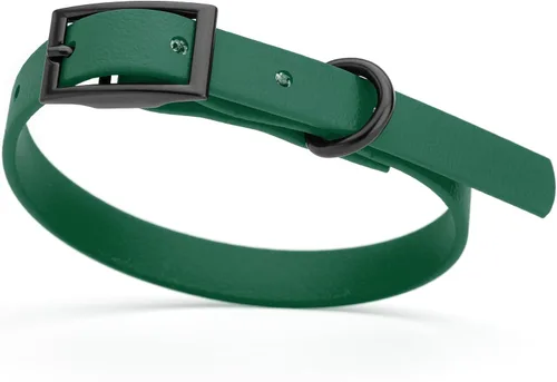 Vista 109 de Dogline Biothane - Collar impermeable para perro con hebilla de liberación rápida, resistente cincha de nailon recubierta con resistente y a prueba