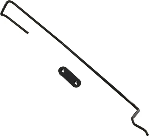 Vista 3 de Kit de gancho de seguridad para capó, varilla de cierre y clip de retención para Dodge Ram 1500 2500 3500 # 55275850AB 5143056AA