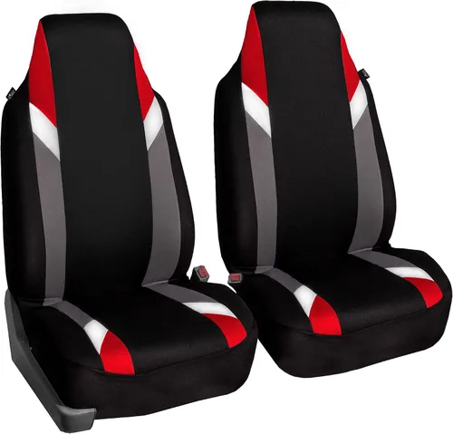 Vista 39 de FH Group Tres filas de 7 plazas, fundas de asiento modernistas de alta calidad, se adaptan a la mayoría de automóviles, camiones, SUV y camionetas