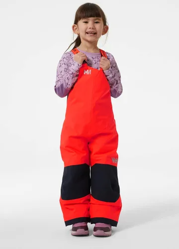 Vista 3 de Helly-Hansen Pantalones de esquí unisex para niños, con aislamiento, impermeables, resistentes al viento, transpirables, babero