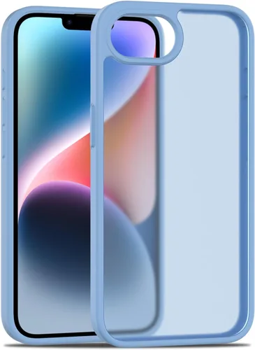 Vista 24 de TENOC Funda para iPhone 6 y iPhone 6s, Funda negra con amortiguador protector antihuellas mate para 4.7 pulgadas