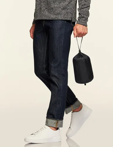Vista 4 de TSLA Chaleco acolchado ligero y plegable para hombre chalecos impermeables para invierno al aire libre