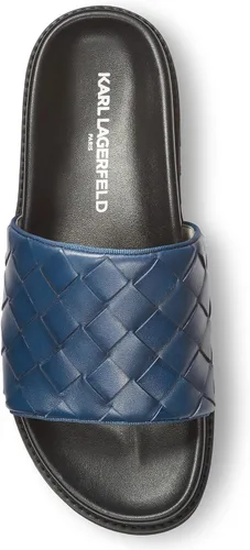 Vista 6 de Kenneth Cole Gabardina moderna de piel sintética con cinturón para mujer