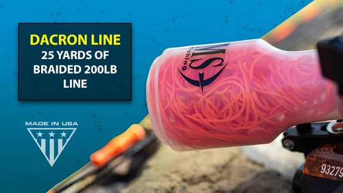 Vista 6 de AMS Bowfishing Carrete Retriever Pro - Fabricado en los Estados Unidos