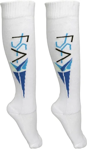 Vista 6 de Atyhao Medias de esgrima, calcetines de esgrima transpirables de algodón peinado grueso que absorben el sudor, elásticos para entrenamiento
