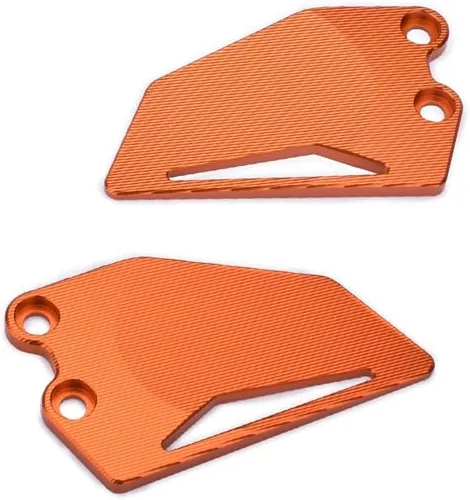 Vista 5 de motokano Accesorios de motocicleta para reposapiés delantero y trasero, juego de placas de talón compatible con KTM Duke 390 2017 18 19 20 21 2022