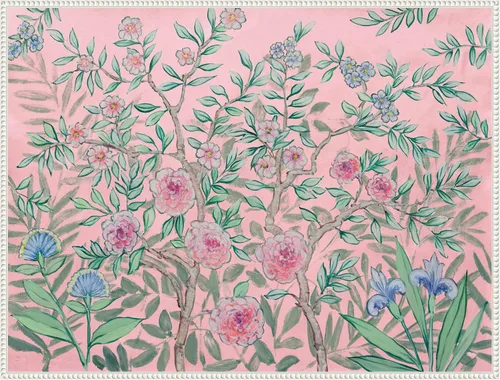 Vista 10 de Amanti Art Lienzo enmarcado para pared, 18 x 24 pulgadas, jardín francés rosa, por Julia Purinton, lienzo enmarcado para pared, obras de arte