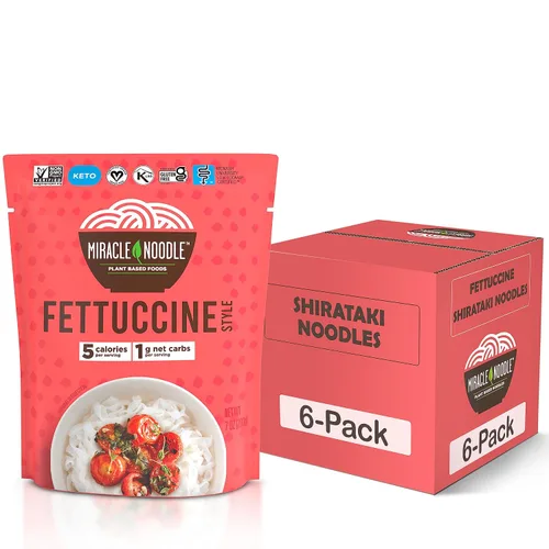 Vista 14 de Miracle Noodle Angel Hair Pasta - Fideos Shirataki a base de plantas, fideos Konjac, vegana, sin gluten, pasta baja en carbohidratos, paleo, fideos