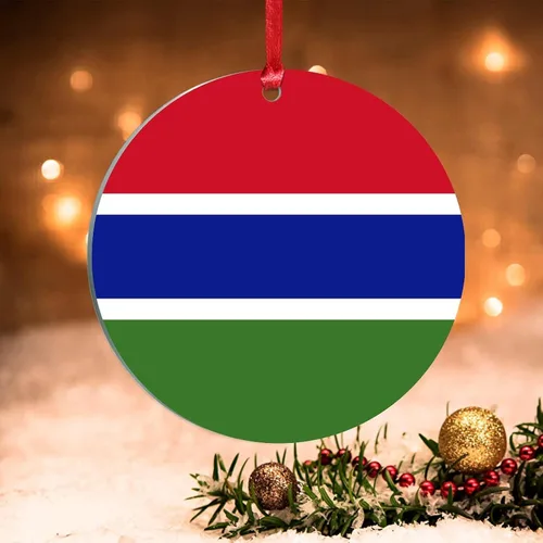 Vista 18 de Adornos de bandera de República Dominicana para árbol de Navidad, bandera nacional de República Dominicana, decoración de árbol de Navidad, recuerdo