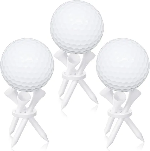 Vista 8 de Gemscream - Soporte de exhibición de pelotas de golf de acrílico con 3