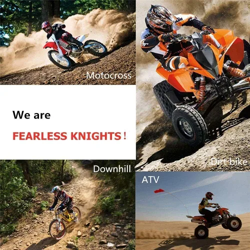 Vista 6 de Youth Off-Road Motorcycle Helmets,Children's Helmets for Off-Road Motorcross and Mountain Bikes,Comfortable and Light Weight, DOT Quality