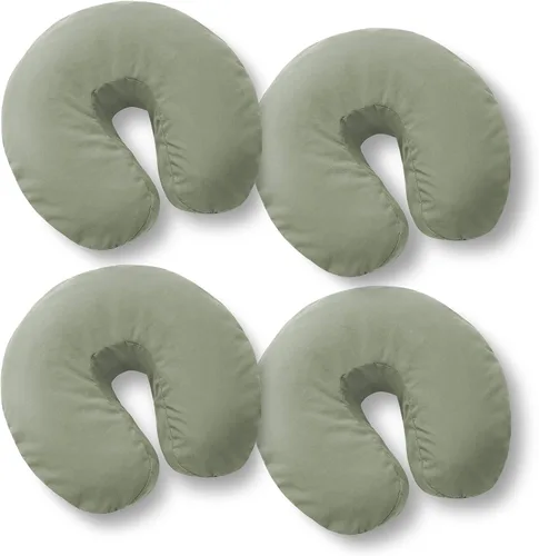 Vista 13 de Saloniture Paquete de 4 fundas de microfibra de alta calidad, ultra suaves, ajustadas, para mesa de masaje, color negro