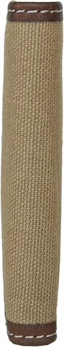 Vista 6 de Lucky Brand Lona para hombre con ribete de cuero RFID plegable