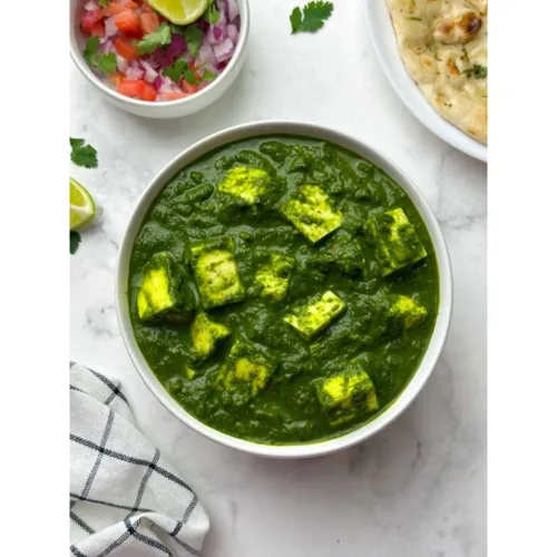 Vista 3 de Haldiram's Palak Paneer - Minute Khana (Listo para Comer) 300 gm