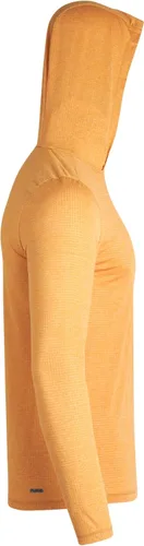 Vista 4 de Spyder Sudadera activa para hombre Sudadera térmica acanalada con capucha de forro polar Performance Tech Suéter de entrenamiento para hombre