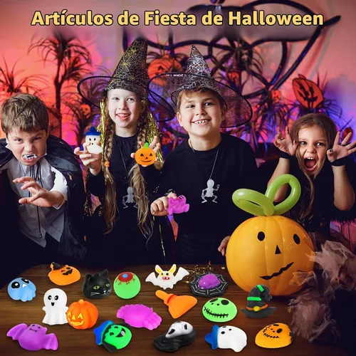 Vista 3 de OCATO 30 juguetes blandos Mochi de Halloween, recuerdos de fiesta