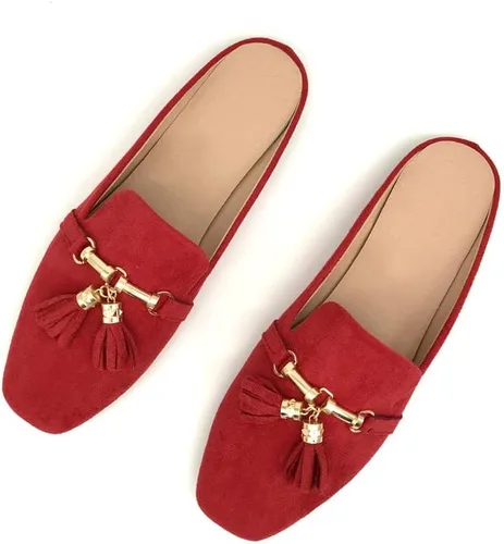 Vista 6 de Mocasines planos para mujer sin espalda