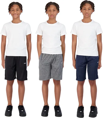 Vista 24 de Hind - Pantalones cortos de baloncesto para niños (3 unidades)