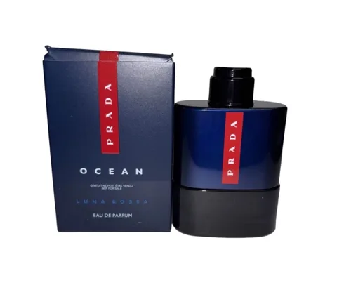 Vista 2 de Prada Luna Rossa Ocean Eau de Parfum EDP, Mini, 0.3 fl oz, .3 oz