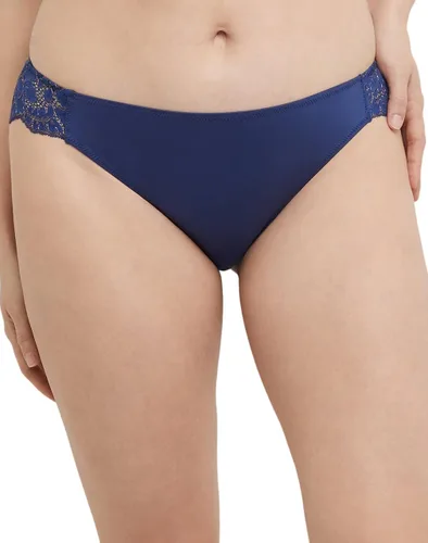 Vista 10 de Maidenform Bragas Comfort Devotion con parte trasera con encaje tipo tanga para mujer Batik Blossoms Print/Timeless Purple