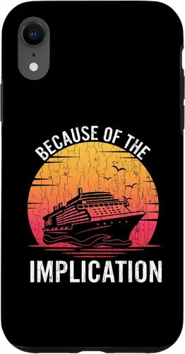 Vista 8 de Funda gráfica divertida para iPhone 15 debido a su implicación