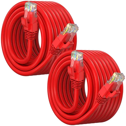 Vista 39 de Maximm Cable Ethernet Cat6, color negro (paquete de 2), cable UTP de 10 Gbps 550 MHz