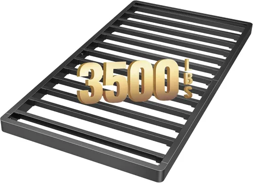 Vista 11 de ROIL Somier de 10 Pulgadas para Cama Individual, Somier Metálico Resistente con Funda de Tela, Capacidad Máxima de Peso de 3500 Libras, Fácil