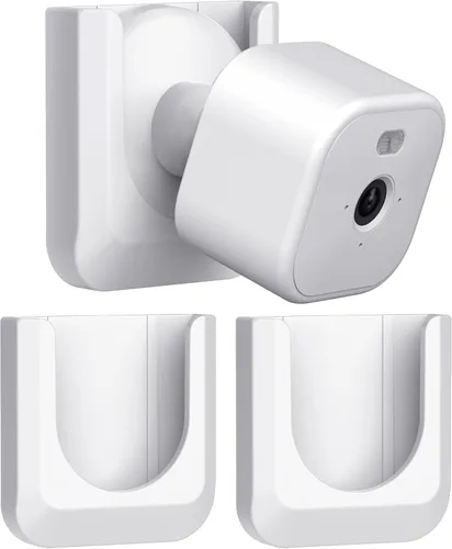 Vista 8 de Blink Mini 2K - Soporte de pared adhesivo para cámara, fuerte adhesivo duradero, soporte de montaje para cámara Blink Mini interior, sin taladros