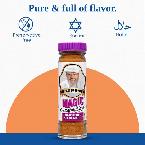 Vista 3 de Mezclas de condimento mágico de Chef Paul Prudhomme's ~ Magic Barbecue Seasoning