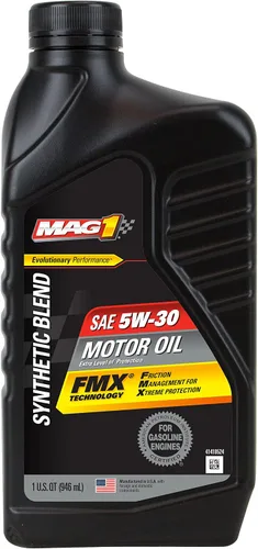 Vista 2 de Mag 1 62937 - Aceite de motor sintético 5W-30, 5 cuartos de galón (paquete de 3)
