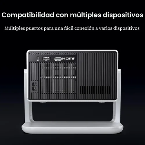 Vista 7 de HAPPRUN Proyector para exteriores de decodificación 4K ANSI 1500