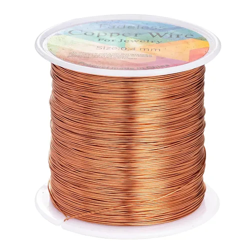 Vista 26 de Alambres de cobre resistentes al deslustre de 65.6 pies, alambre de cobre para electrocultura en jardinería, alambre de cobre de calibre 16, cables