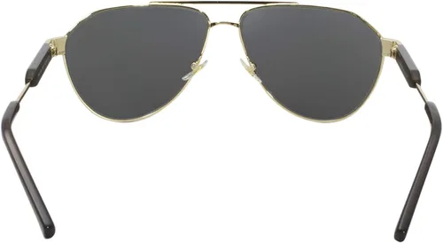 Vista 4 de Versace - Gafas de sol para hombre 2441in marco de acero lentes doradas