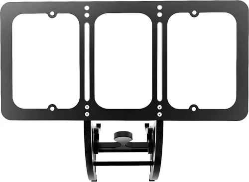 Vista 13 de Soporte para placa de matrícula modelo 3 2023-2017, altura ajustable y sin perforación, soporte para placa frontal con características antirrobo