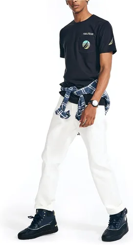 Vista 2 de Nautica Camiseta con bolsillo para hombre de forma sostenible