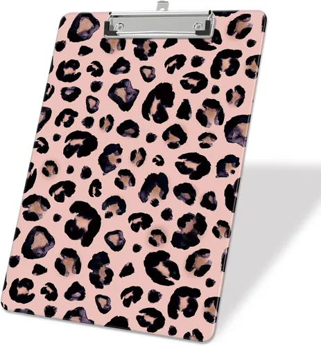 Vista 14 de Portapapeles de plástico A4, lindo portapapeles con clip tamaño carta estándar 9 x 12.5 pulgadas, decorativo para oficina para estudiantes, mujeres