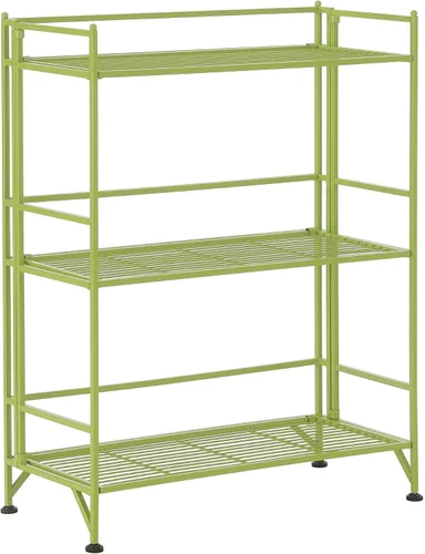 Vista 7 de Convenience Concepts Designs2Go - Estante para almacenamiento extra de 2 pisos, metal, plegable, Negro