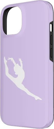 Vista 2 de iPhone 14 - Carcasa para niñas y mujeres, para bailarina, bailarina, gimnasta