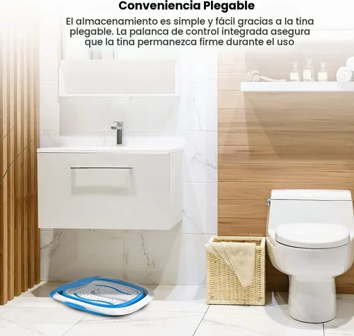 Vista 3 de Spa para pies plegable con calor de HoMedics, talla única , none, 1, 1