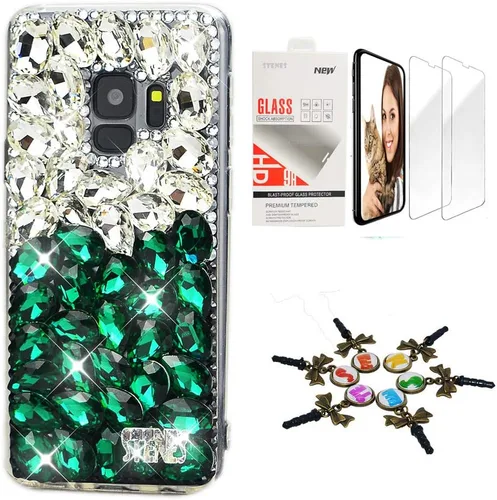 Vista 12 de Bling Case SSSGCDwSPSeries-44 - Funda con diseño 3D hecho a mano, 100 + cristales brillantes