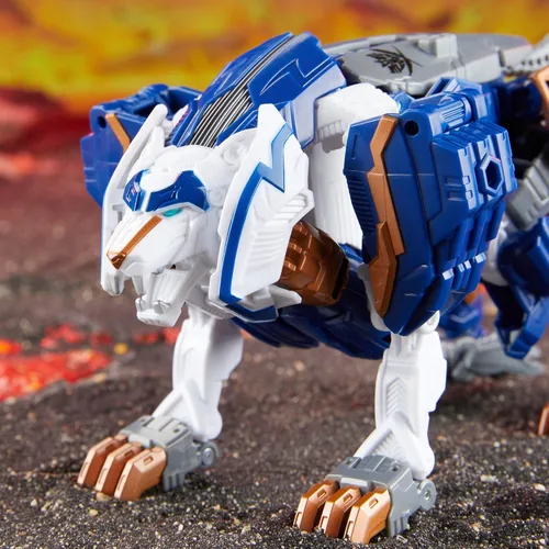 Vista 11 de Transformers Legacy United Voyager Class Prime Universe Thundertron, figura de acción de conversión de 7 pulgadas, 8+