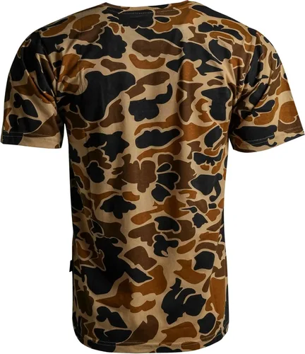 Vista 19 de King's Camo Camiseta de caza de manga corta de algodón Desierto sombra
