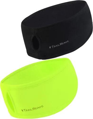 Vista 54 de TrailHeads - Diadema para mujer, diseño de cola de caballo, con banda para la oreja que absorbe la humedad, ideal para correr