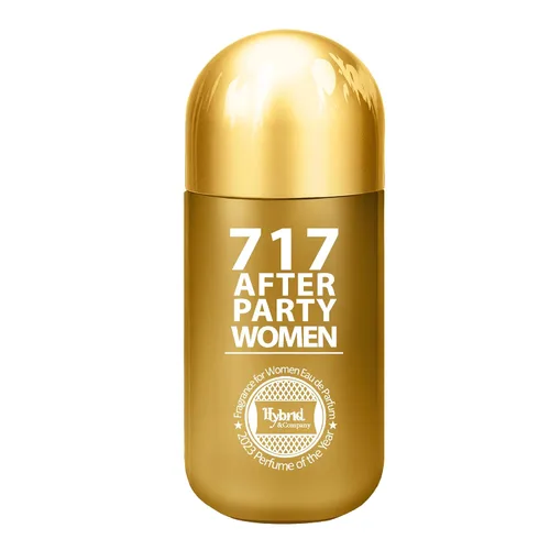 Vista 2 de Hybrid & Company 717 After Party - Eau de Parfum para mujer con aroma floral fresco y natural, 3.4 onzas líquidas