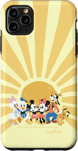 Vista 13 de iPhone 16 Disney Mickey y sus amigos Personas que se sienten como Sunshine Case