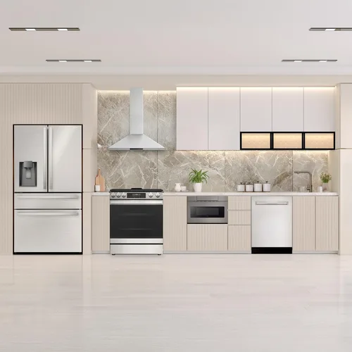 Vista 11 de SHARP SMD2470AH Horno de microondas con cajón, 24 pulgadas, 1.2 pies cúbicos, 950 vatios, panel de control oculto con pantalla LCD digital, acero